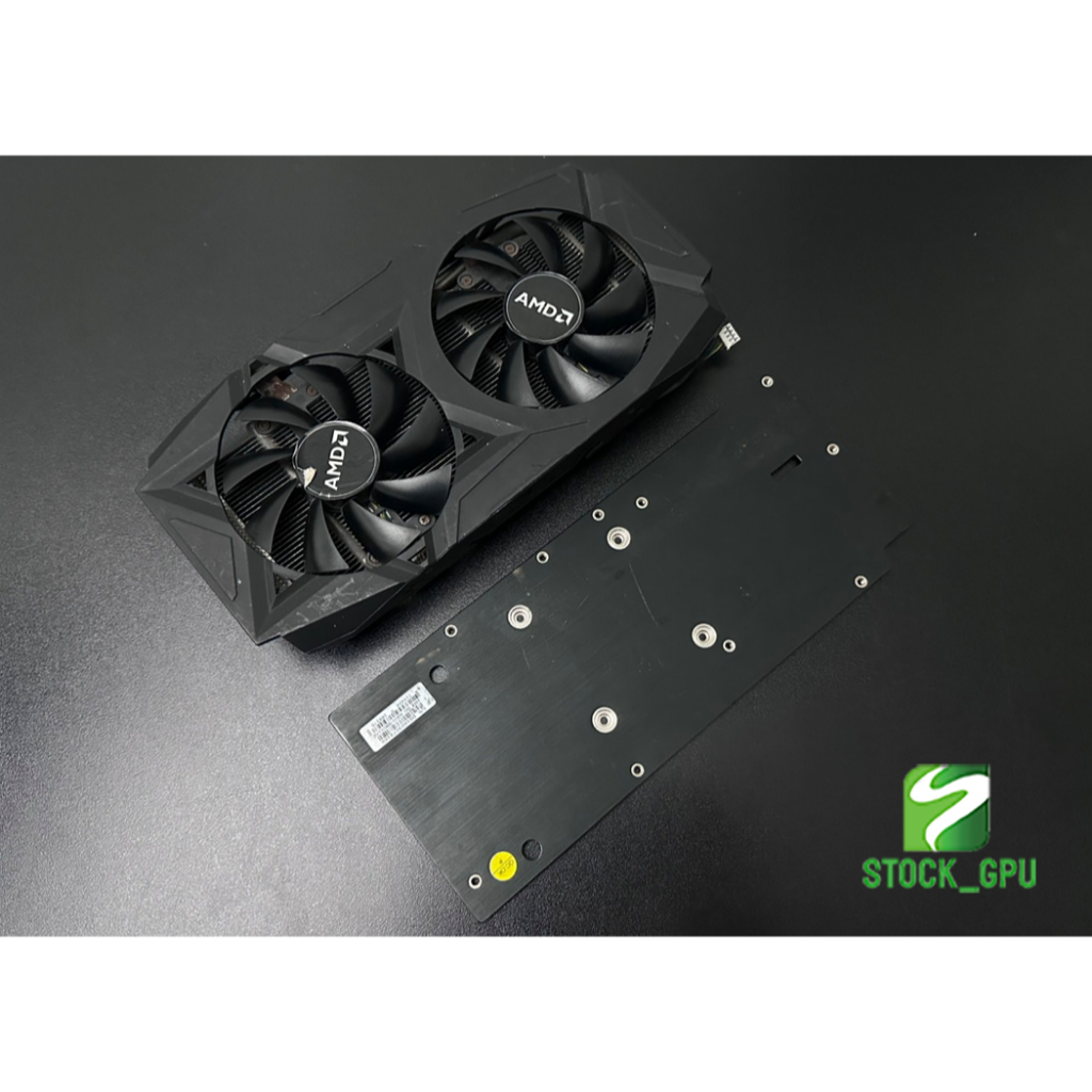 ชุดฮีตซิงค์การ์ดจอ Powercolor รุ่น rx580 Red dragon (ของแท้ มือสอง)