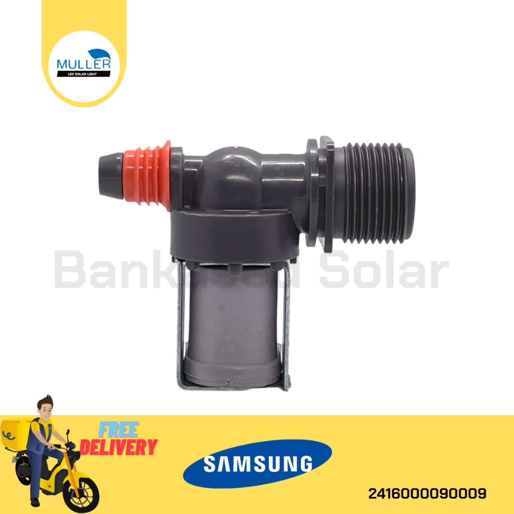 วาล์วน้ำเข้าเครื่องซักผ้า Samsung 1 ทางจุกส้ม แท้ อะไหล่เครื่องซักผ้า/2416000090009 - รูปที่ 2