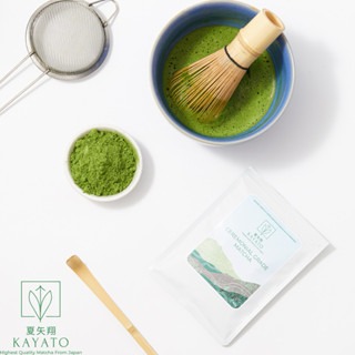 KAYATO MATCHA ผงชาเขียวมัทฉะ 100% 40 กรัม ส่งตรงจากญี่ปุ่น