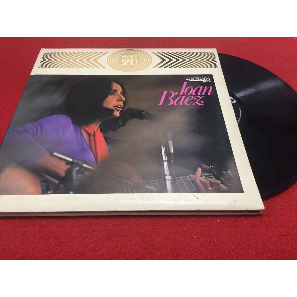 Joan Baez - Joan Baez Max 20 ขนาด 12 นิ้ว LP B242