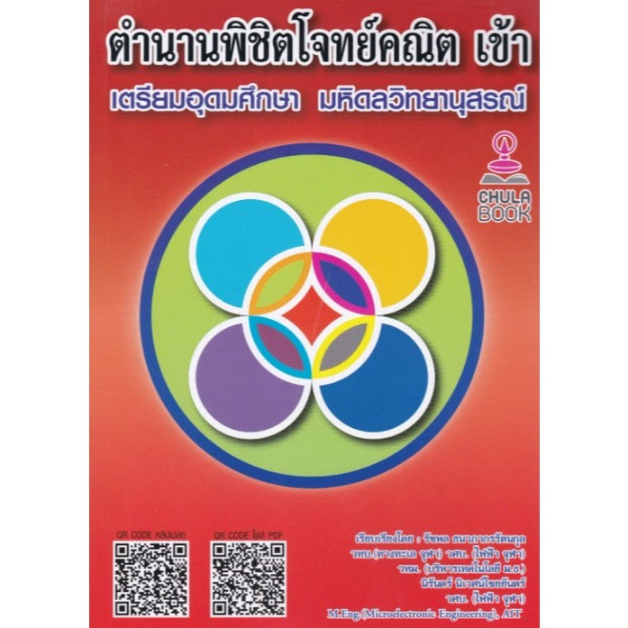 ตำนานพิชิตโจทย์คณิต เข้า เตรียมอุดมศึกษา มหิดลวิทยานุสรณ์ (พร้อมวิดีโอเฉลยอ (9789990194388) c112 crma