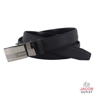 JACOB  เข็มขัดหนังอัดลาย ดีไซน์ทันสมัย รุ่น 52244