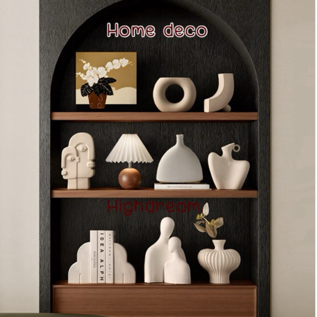 พร้อมส่ง🇹🇭 แจกันแต่งบ้าน พร๊อพถ่ายรูป หนังสือปลอม แจกันเซรามิก นิตยสารแต่งบ้าน midcentury มินิมอล ของแต่งบ้าน