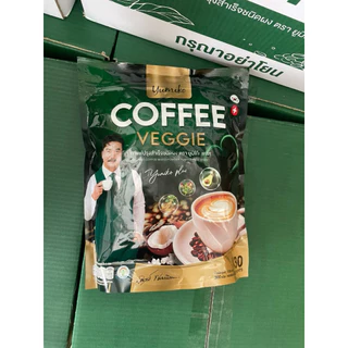 กาแฟผัก ตรา ยูมิโกะ กาแฟเพื่อสุขภาพ ไม่มีไขมัน ไม่มีน้ำตาล สารสกัดอัดแน่น 1 ห่อมี 60 ซอง / ปริมาณ 10 กรัมต่อซอง
