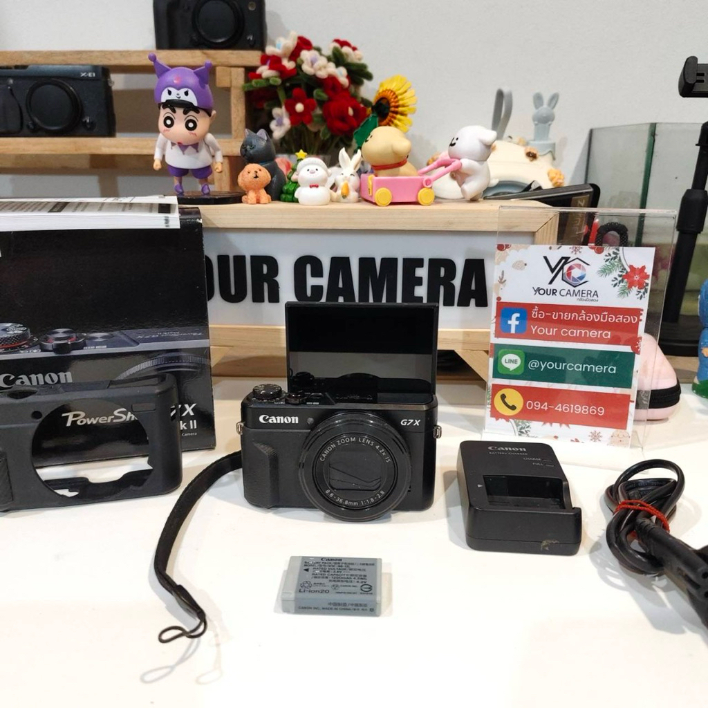 Canon G7X mark ii กล้องมือสอง (พร้อมส่ง)