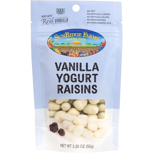 Sunridge Farms Yogurt Raisins 92G