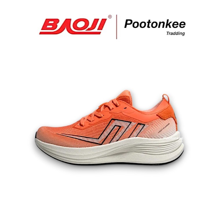 BAOJI บาโอจิ รุ่น BJW 1163 รองเท้าผ้าใบ รองเท้าวิ่งผู้หญิง ราคา ถูกที่สุด ดีลบีเคเค แกลเลอรีภาพที่ 3