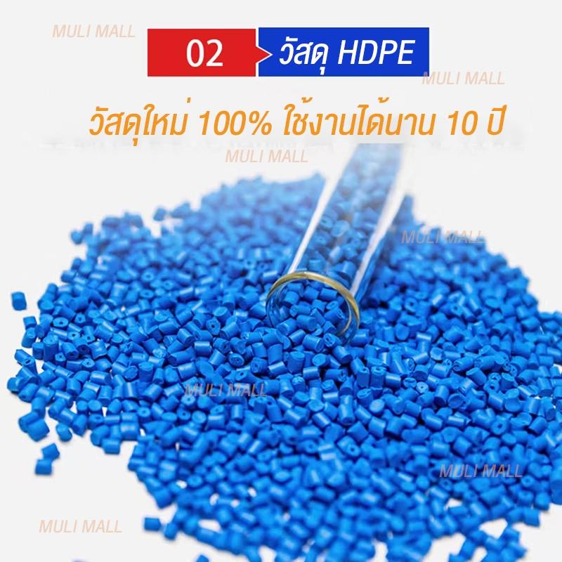 MULI ลังพลาสติกโปร่ง ตะกร้าส่งพัสดุ รับน้ำหนัก 250กก ขนาด 866042cm (ล้อแยกจำหน่าย) - รูปที่ 2