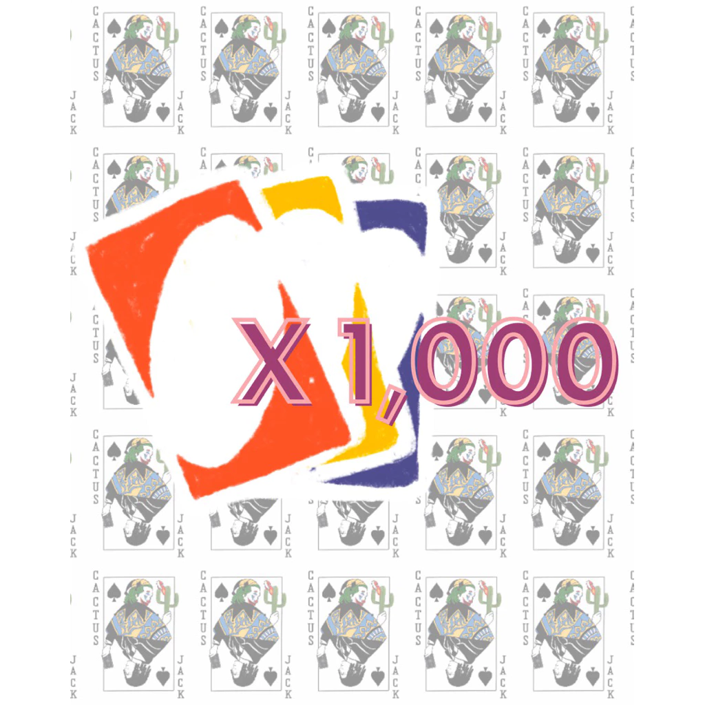 การ์ด 1,000ใบ 100ใบ การ์ดแท้เท่านั่น แบบสุ่ม คละแบบ ไม่สามารถเลือกแบบได้ การ์ดแท้ 100% ทุกใบ