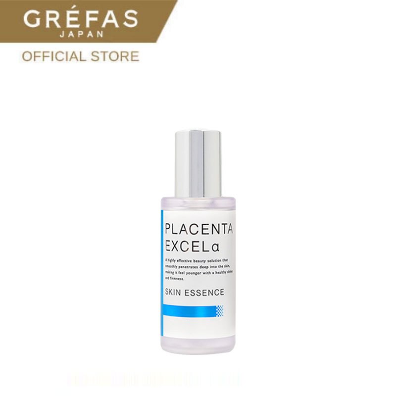 Grefas Placenta Excela Skin Essence พลาเซ็นต้า เอ็กเซลล์ลา สกินเอสเซ้นส์ ผิว "เฟิร์ม" กระชับ กระจ่างใส