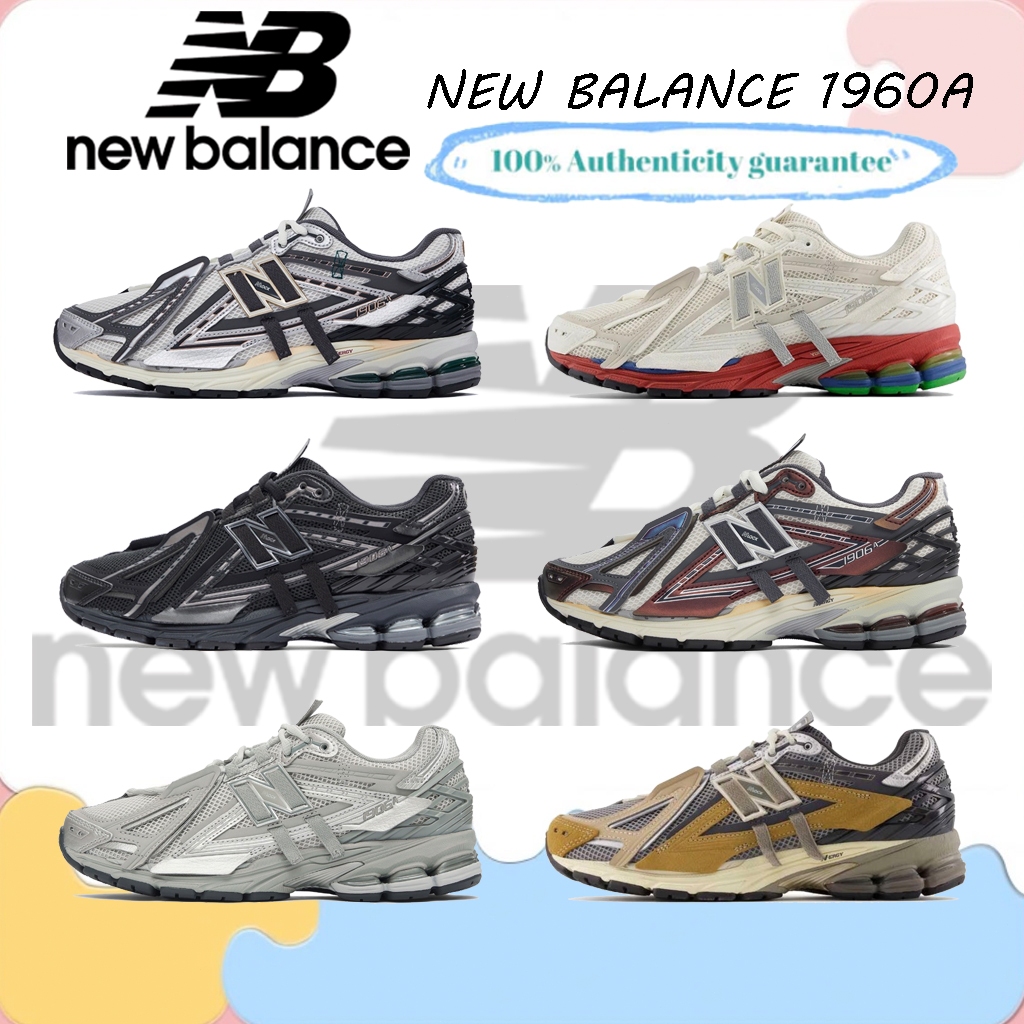 เป็นของแท้ 100%New Balance 1960A M1906AD/M1906AB/M1906AF/M1906AR/M1906AG/U1906AAง รองเท้ารีทรอยด์ สไ