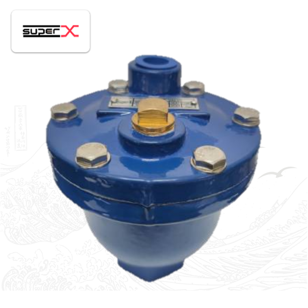SUPER X - ออโตเมติก แอร์เว้นท์วาล์ว (วาล์วระบายอากาศ) ขนาด 1/2" - 3/4" - 1" (AIR VENT VALVE)