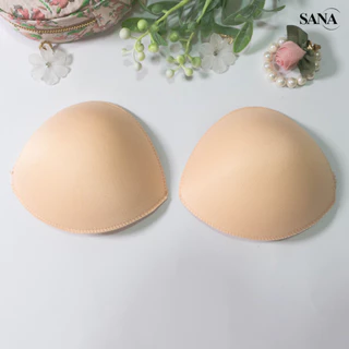 SANA ซานะ ฟองน้ำนม ดูมๆ ดันทรง สำหรับเสื้อใน สปอร์ตบรา ชุดว่ายน้ำ Bra Pad เสริมหน้าอก ผลิตประเทศไทย