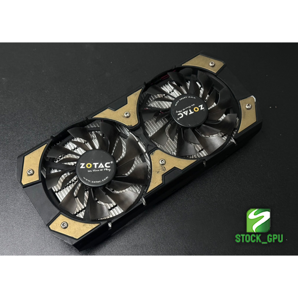 ชุดฮีตซิงค์การ์ดจอ ZOTAC  รุ่น  GTX 750Ti (มือสอง พัดลดเดิม)