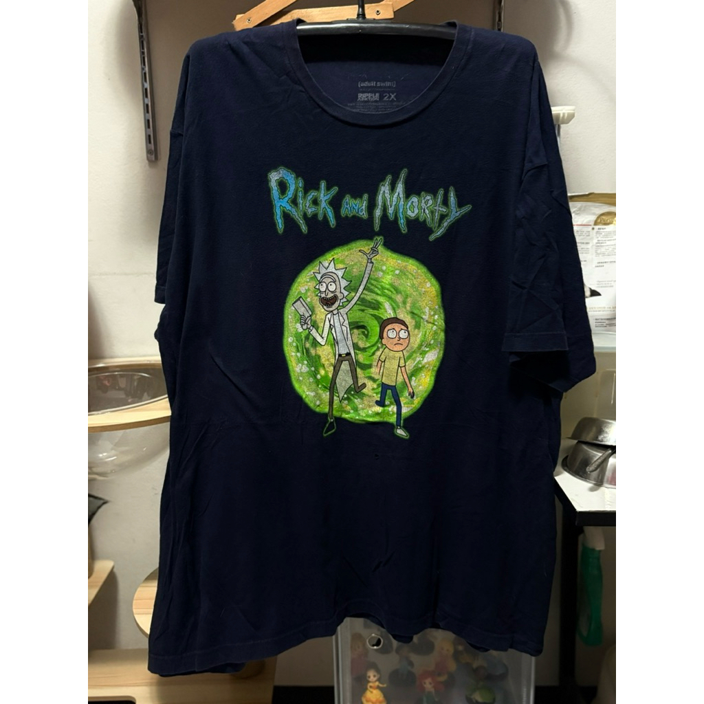 เสื้อยืดมือสอง Rick and morty (2-3XL)