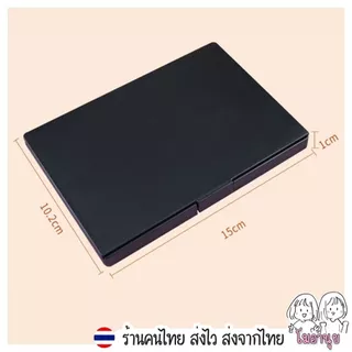 พาเลทสีฝุ่น 40 สี สำหรับงานลวดกำมะหยี่ งานประดิษฐ์ | แถมพู่กัน 2 ด้าม | ห้ามใช้กับผิวหน้า โมอานุย