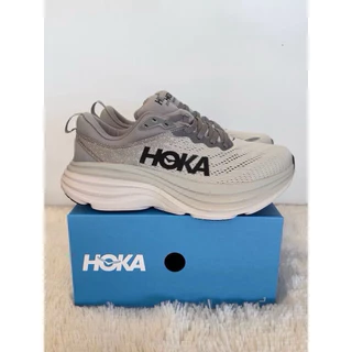 รองเท้าวิ่ง รองเท้าผ้าใบ HK Bondi 8 ใส่สบาย พื้นนิ่ม ซัพพอร์ตเท้าดี เบา มีกล่อง พร้อมส่งในไทย