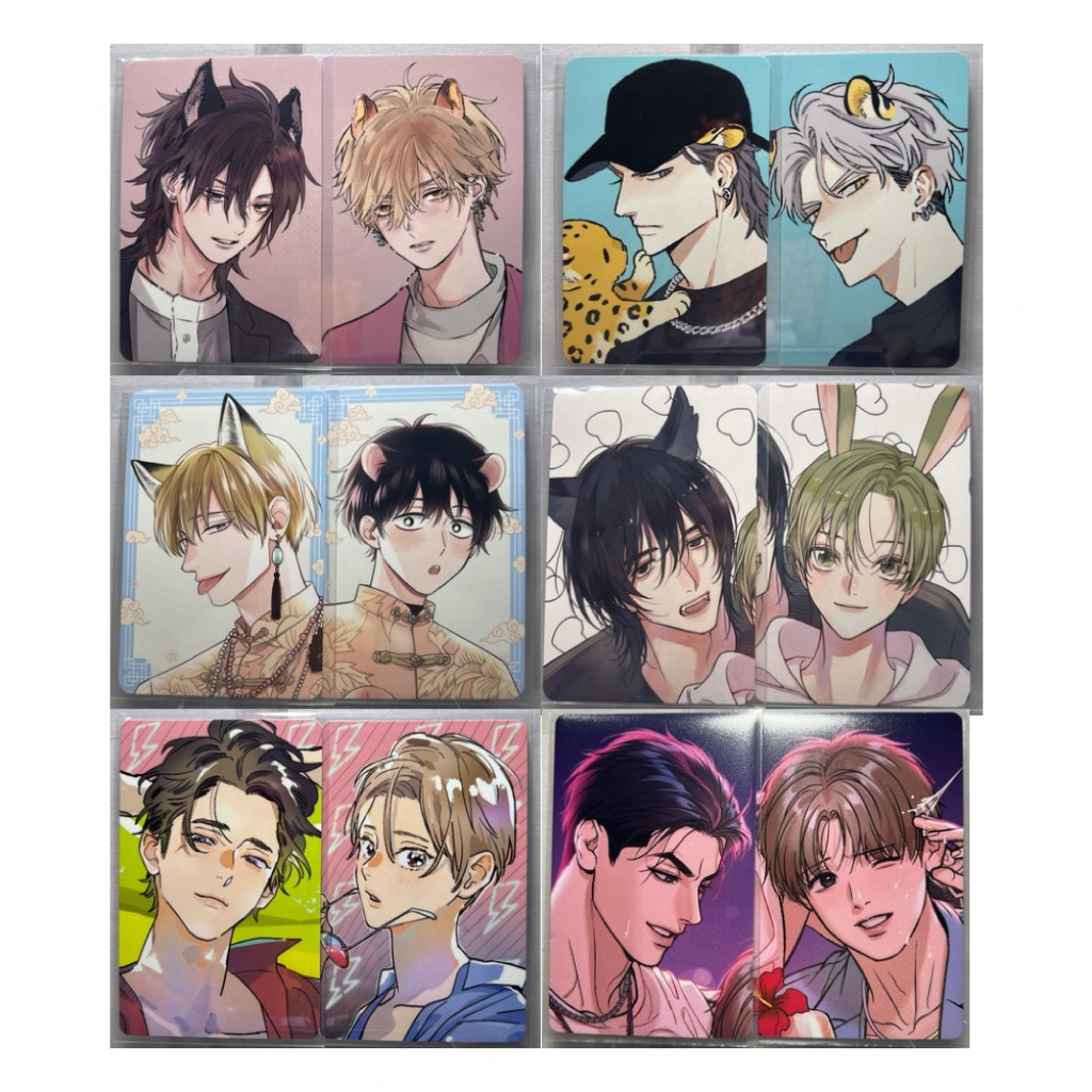 (พร้อมส่ง) Photocard BL Awards 2024-2025 โฟโต้การ์ด manhwa มังงะ bl