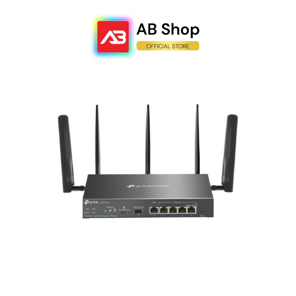 TP-LINK Omada 4G+ Cat6 AX3000 Gigabit VPN Router รุ่น ER706W-4G