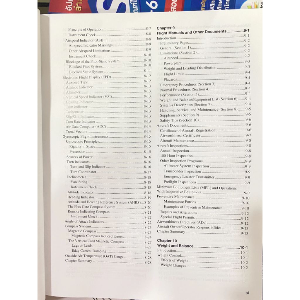 (ฉ.ภาษาอังกฤษ) PILOT'S HANDBOOK OF AERONAUTICAL KNOWLEDGE (2023): FAA-H-8083-25C 9781510779877 - รูปที่ 6