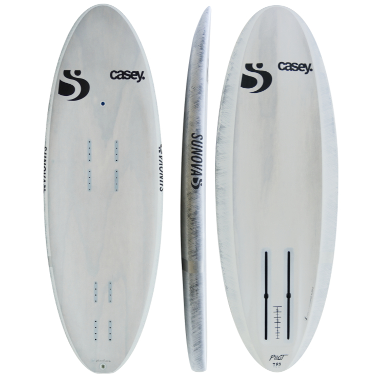 SUNOVA casey. Pilot Surf(5'8" x 22 1/2" x 3 7/8" @65L / TR3Tec / futures. - Twin Foil Boxes)