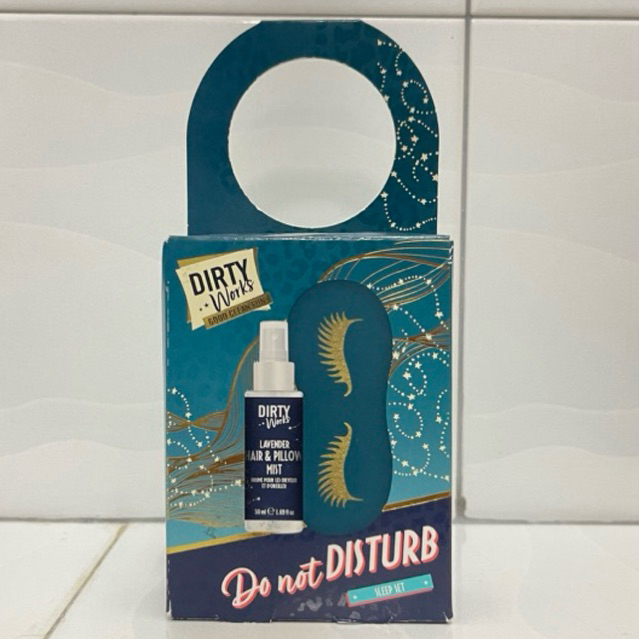 Watsons Dirty Works Do Not Disturb Set สเปรย์ฉีดผม+หมอนพร้อมผ้าปิดตา