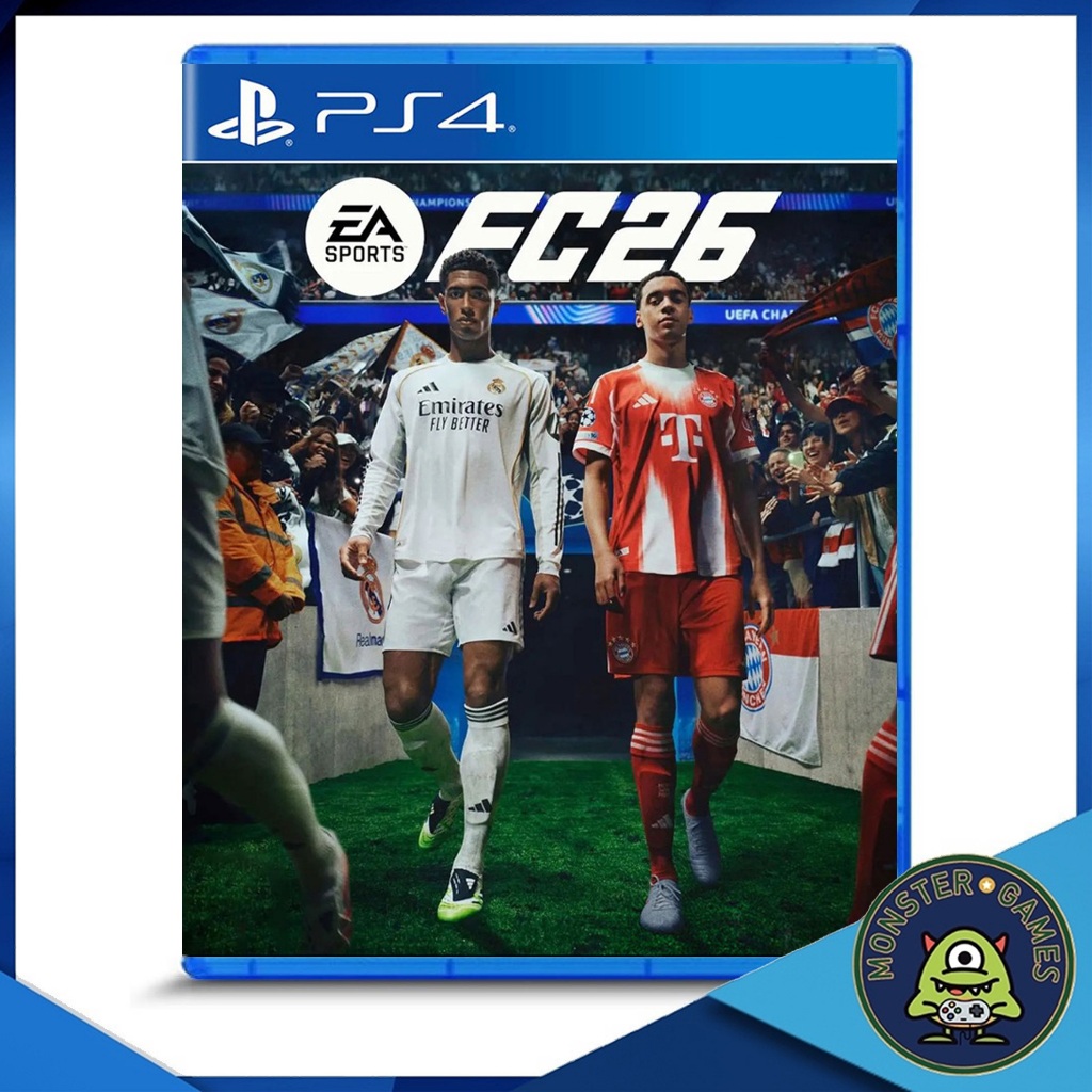 FC 26 Ps4 Game แผ่นแท้มือ1!!!!! (FC26 Ps4)(FC 2026 Ps4)(FC2026 Ps4)(FIFA 26 Ps4)(FIFA 2026 Ps4)