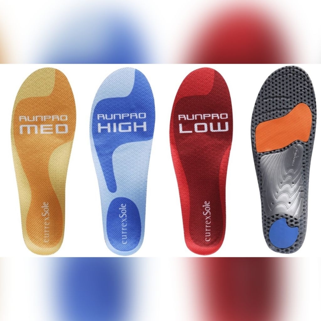currexsole Runpro แผ่นรองเท้าเพื่อสุขภาพRunPro Currexsole แผ่นรองเท้าสำหรับออกกำลังกายแบดมินตันเดินเที่ยวเดินนาน