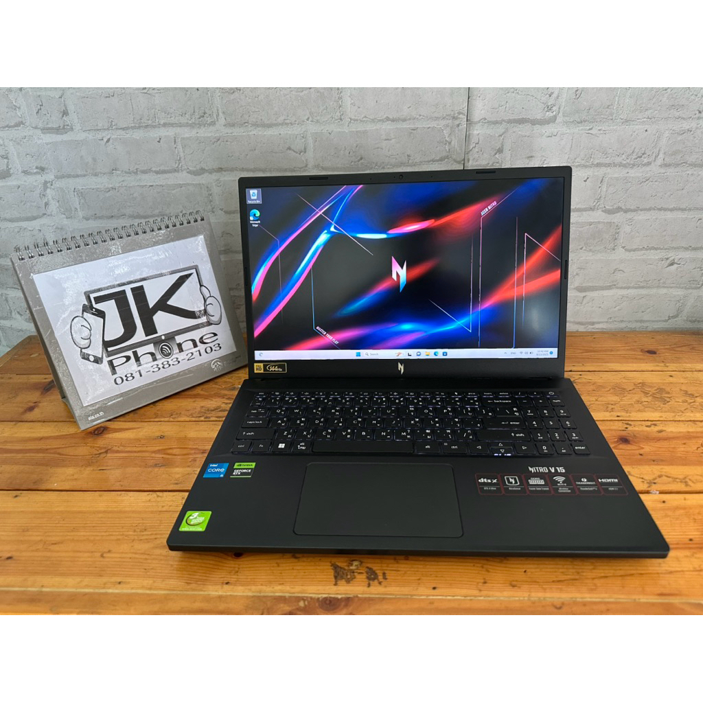 โน๊ตบุ๊คเกมมิ่งมือสอง Acer Nitro V15 ANV15-51