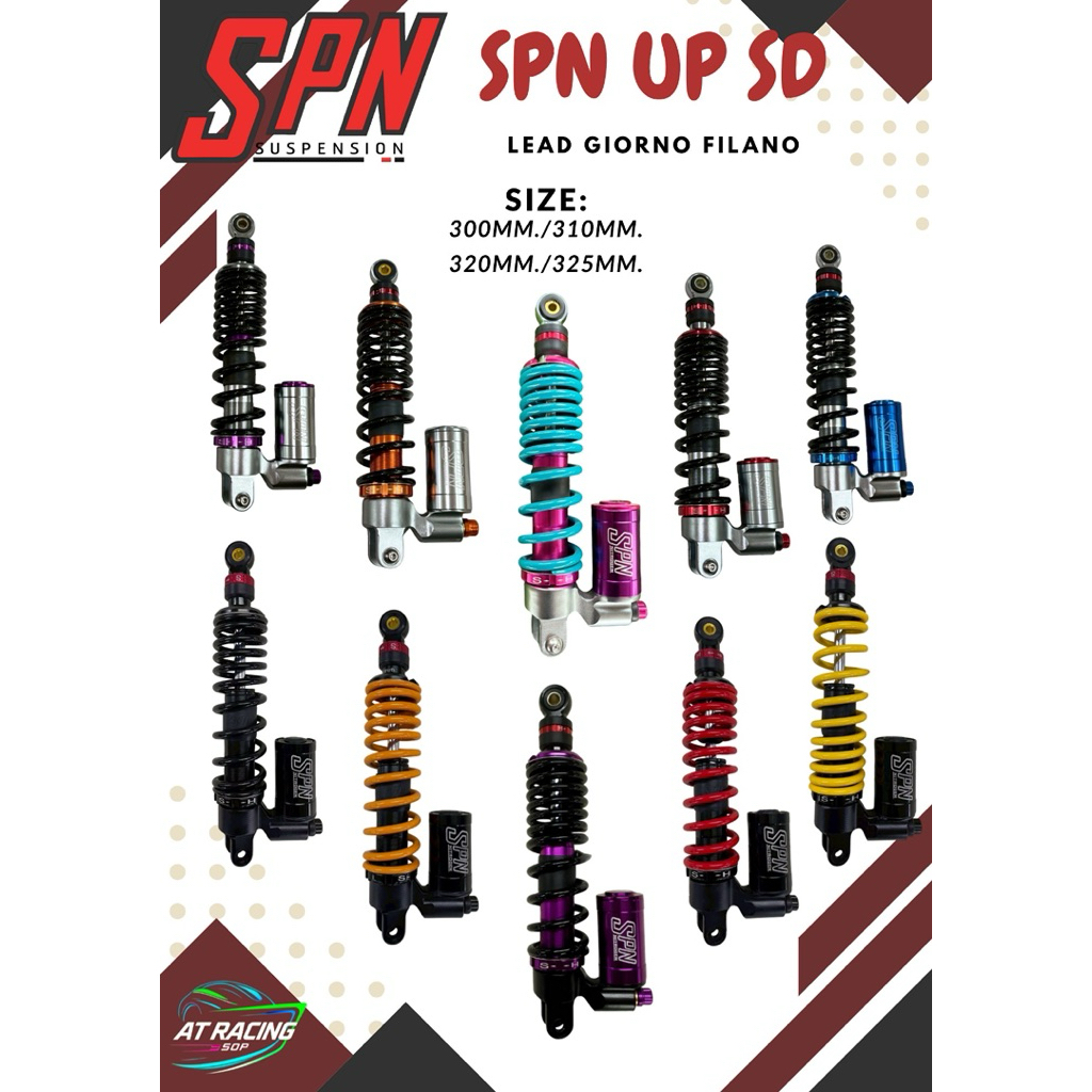 โช้ค SPN UP SD LAED/GIORNO(หัวกลับกระปุกล่าง)