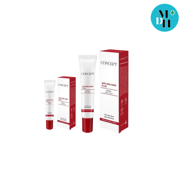 Concept Anti Melasma Cream คอนเซ็ปท์ ครีมทาฝ้า สูตรลดเลือน ฝ้า ขนาด 12 กรัม 09918 / 24 กรัม 08960