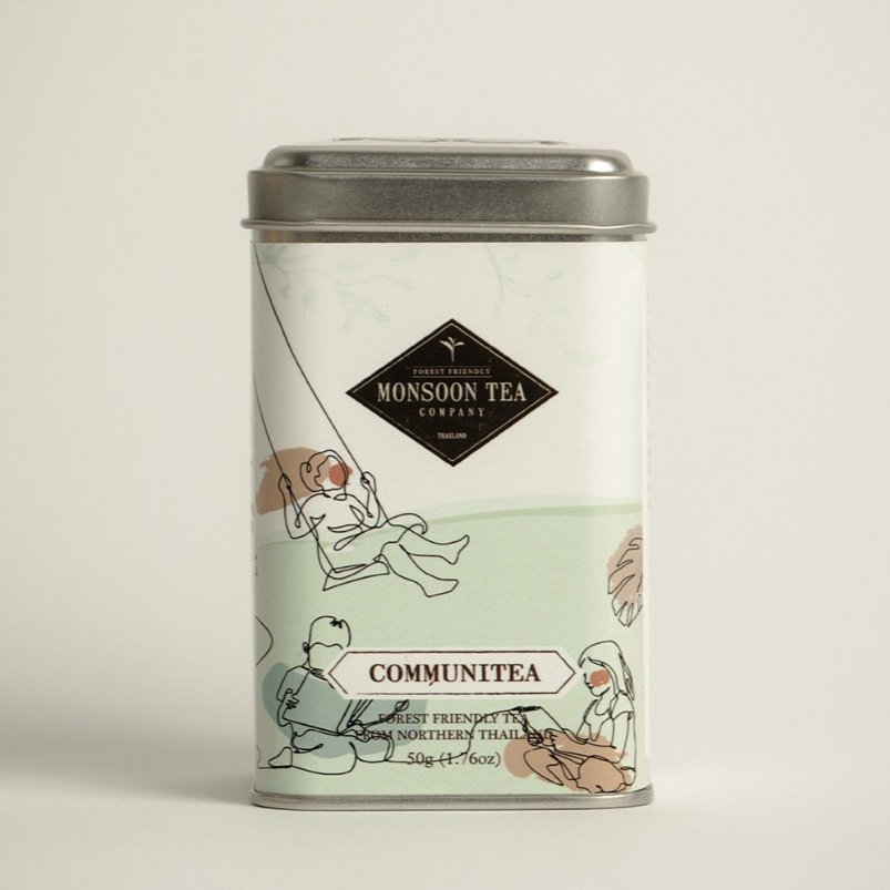 ชามอนซูนที Communitea Tea from Thailand ชาผสมผสานรสชาติและกลิ่นหอมของชาป่าจากภาคเหนือไทย