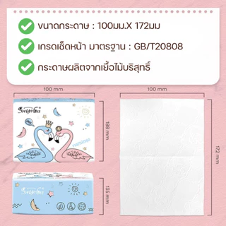 ⭐ลูกค้าใหม่ 1.-⭐ สินค้าใหม่ ! กระดาษทิชชู่ ยกลัง (1ลังมี40ห่อ) ไร้ฝุ่น กระดาษเช็ดหน้า ไม่เป็นขุย