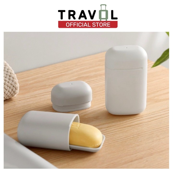 TRAVOL ผู้ติดตามใหม่ลด10%  CTN485 กล่องเก็บสบู่ก้อนแบบพกพา กล่องสบู่ ที่ใส่สบู่ สบู่พกพา เดินทาง สินค้าขายดี SET1