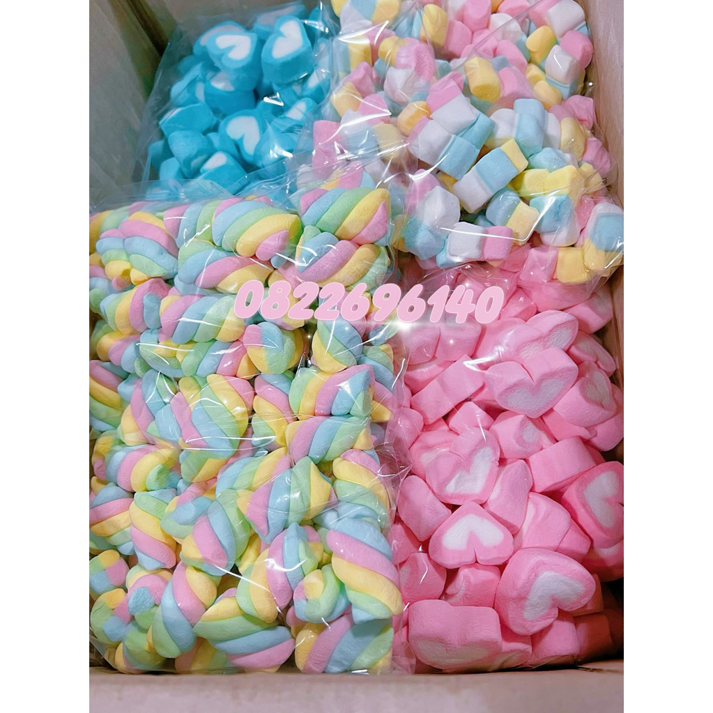 🐝มาร์ชเมลโล่แบบถุง/ถุงละครึ่งกิโลค่ะ