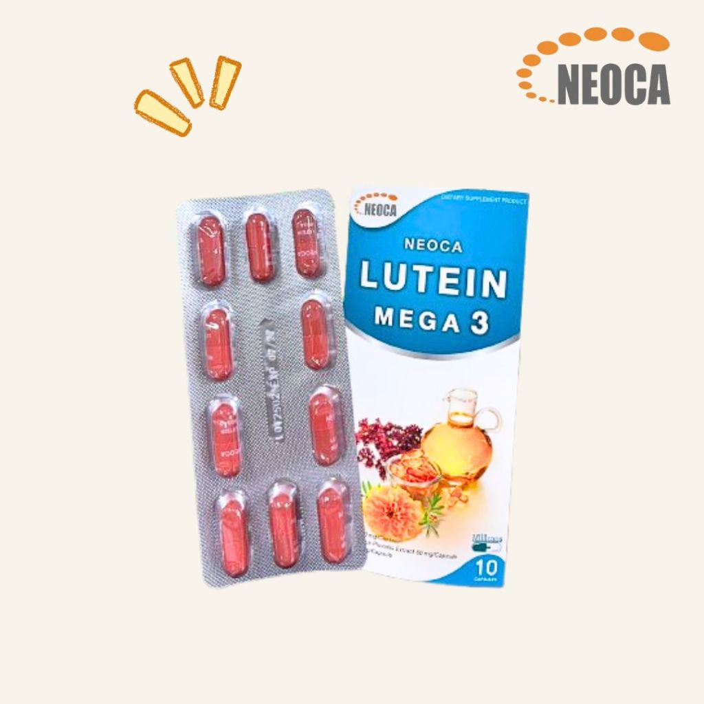 [สินค้าแถม ห้ามกดสั่ง] Neoca Lutein Mega 3 (10capsules) นีโอก้า ลูทีน เมก้า 3 ดุแลสายตา ปกป้องดวงตาจากแสงสีฟ้า