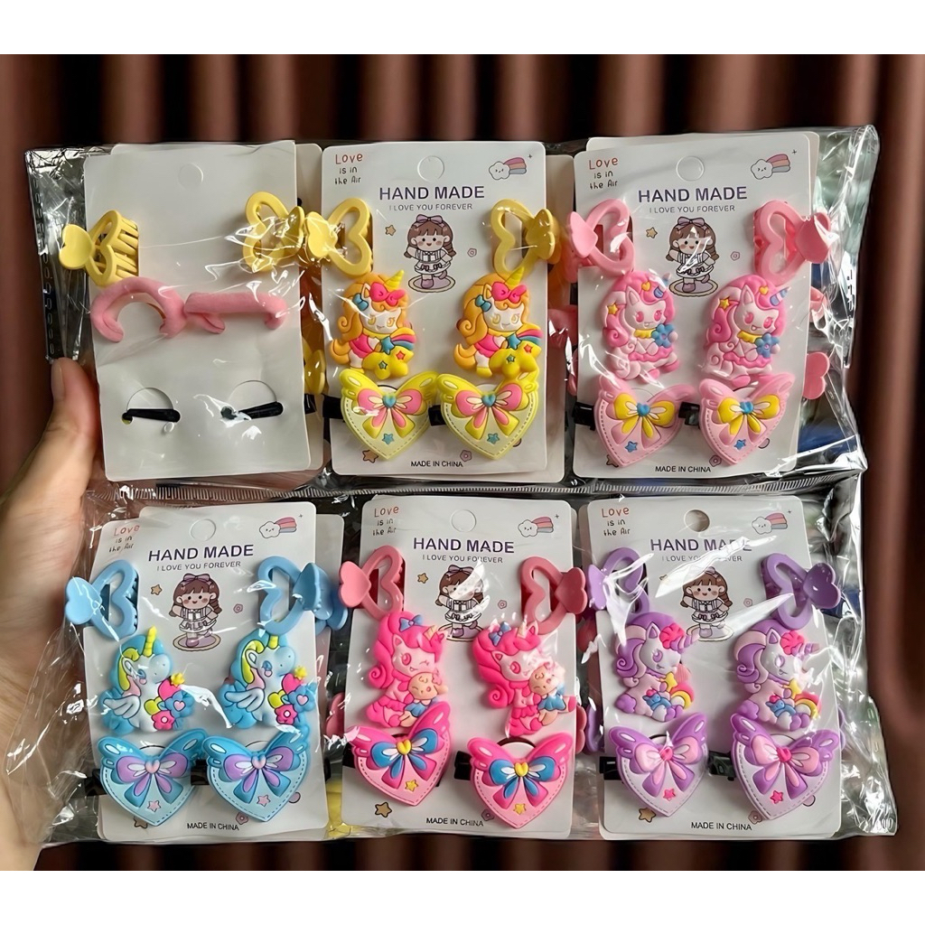 🌷ยกโหล🌷กิ๊บติดผม 12 แผง ราคาส่ง(ส่งจากกรุงเทพ) G003-2