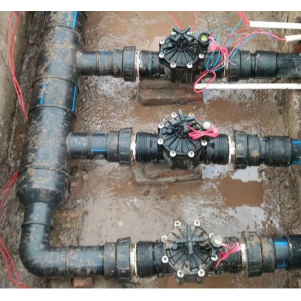 4 นิ้ว โซลินอยด์ วาล์ว 24VAC ขนาด 4 นิ้ว ปกติปิด (NC)โซลินอยด์ วาล์ว การเกษตร - รูปที่ 6