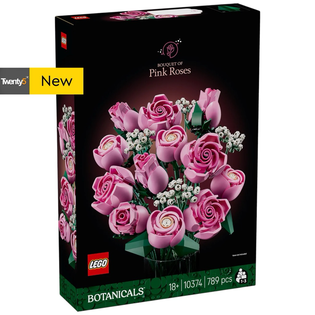 (พร้อมส่งด่วนภายใน 4 Hr) Lego The Botanical Collection 10374  Bouquet of Pink Roses