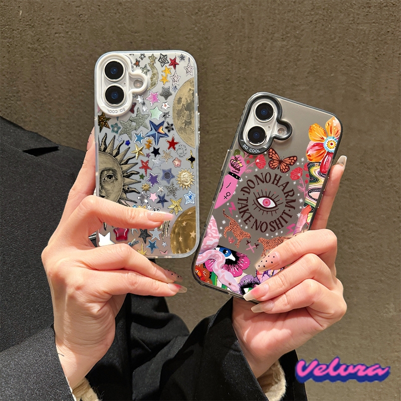 ดวงอาทิตย์ฟรี เคสไอโฟน13 สำหรับ เคส For IPhone 17 15 13 16 11 12 Pro 14 Pro Max XR Max 8 13 7 Plus เรียบง่ายและทันสมัย
