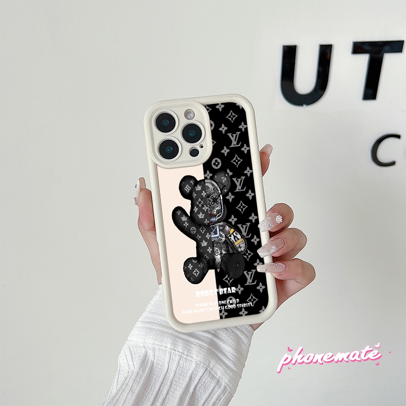 เคส  Redmi Note10/Note10s Redmi Note11/Note11s Redmi Note 12 5G POCO X5 5G เคส ซิลิโคนบิ๊กแบรนด์หมีโทรศัพท์กรณี
