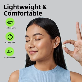 GOOJODOQ ที่อุดหู ที่อุดหูลดเสียงรบกวน 24db สําหรับการนอนหลับโฟกัส การศึกษา Ear Plug