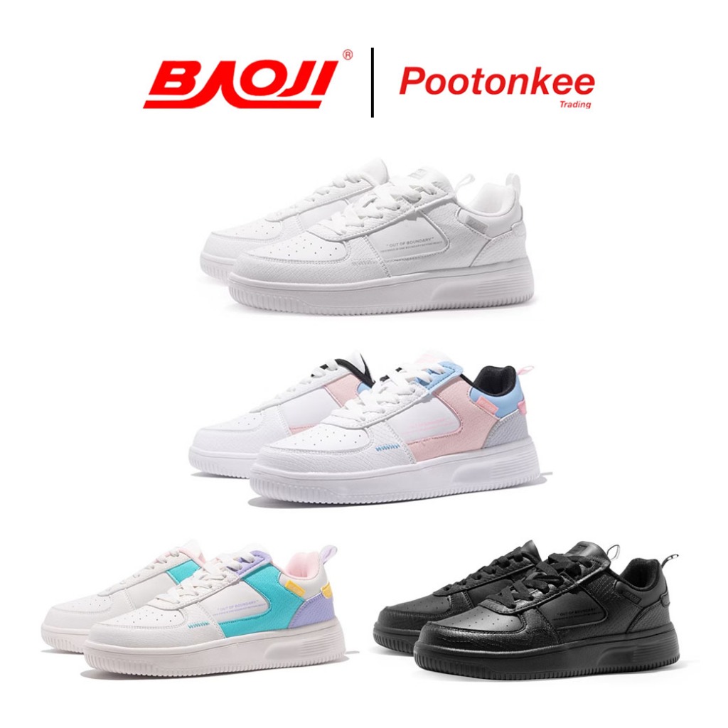 BAOJI บาโอจิ  รุ่น BJW 835 รองเท้าผ้าใบ รองเท้าไลฟ์สไตล์ผู้หญิง