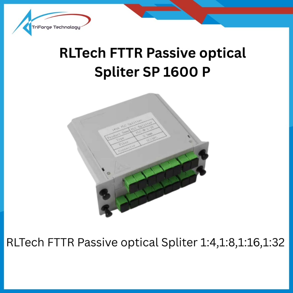 RLTech FTTR Passive optical Spliter 1:4,1:8,1:16,1:32