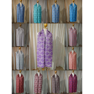 ใหม่ล่าสุด !! ผ้าทอลายไทย ผ้าพันคอ ผ้าคลุมไหล่ ผ้าห่ม ของขวั…