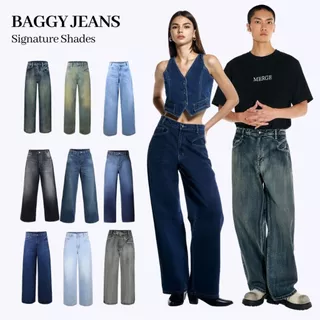 Merge Official - Baggy Jeans Signature Shades (พร้อมส่ง)