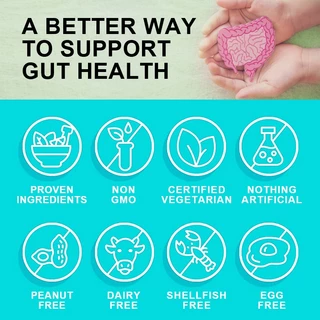 8.8 โปรเด็ด ลดคุ้ม [ซื้อ 1 แถม 1] 120แคปซูล 10 Probiotics+Prebiotics+Digestive Enz โปรไบโอติก พรีไบโอติก ดูแลลำไส้ 750M