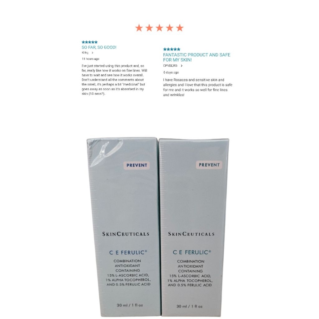 แท้💯เซรั่มวิตามินซีทรงประสิทธิภาพ Skinceuticals CE Ferulic 30ml