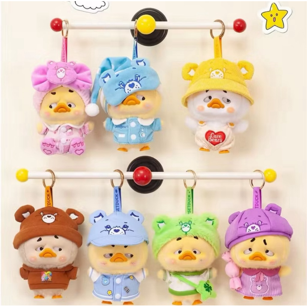 [ พร้อมส่งจากไทย 🇹🇭 ] ⭐️ ใช้โค้ดลดสุดคุ้ม 20-25% 🐤🐻 UPSETDUCK X CAREBEAR