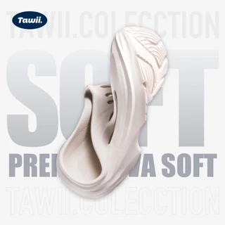 Tawii. ผู้ชาย รองเท้าหัวโตแฟชั่น EVA หนา4cm กันน้ํากันลื่น รองเท้าแตะกลางแจ้ง รองเท้าแตะลําลอง ขนาด40-45